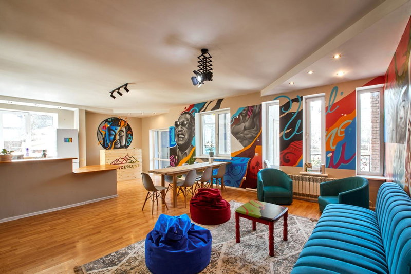 Wanderlust hostel Riverside, Almaty, Kazakhstan