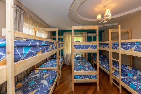 Wanderlust boutique hostel, Almaty, Kazakhstan