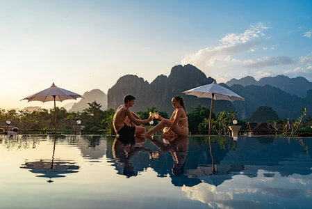 Silver Naga Hotel, Vang Vieng, Laos