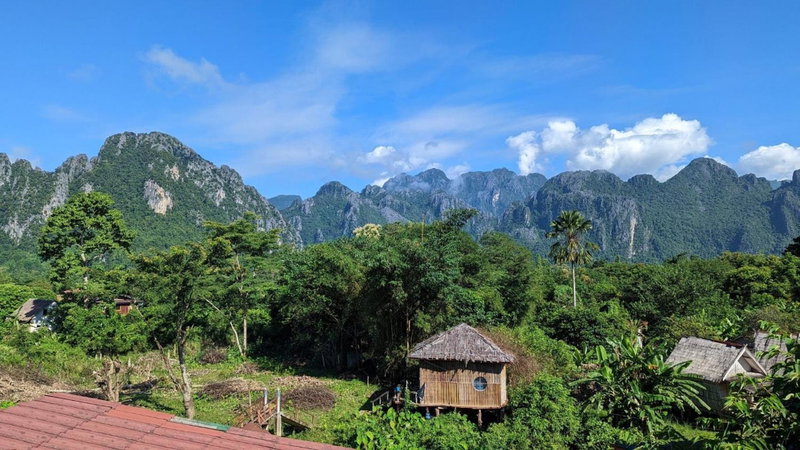 DokPhut Guesthouse, Vang Vieng, Laos