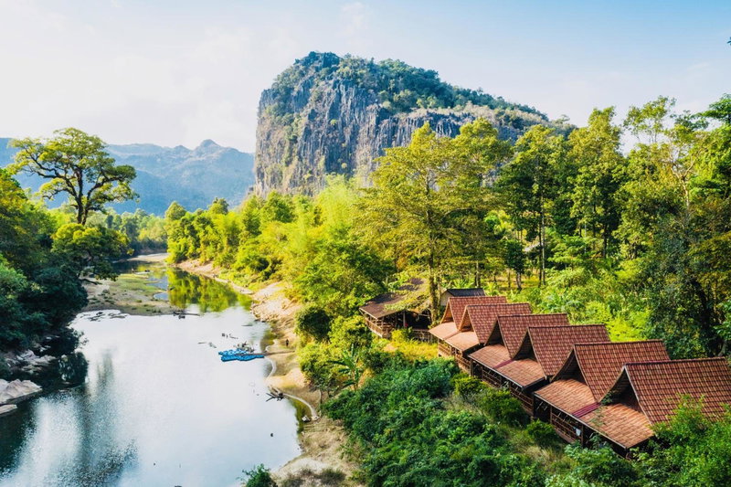 SpringRiver Resort, Ban O, Laos