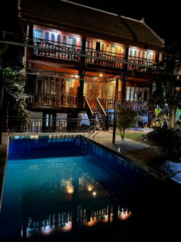 NamKhan Riverside, Luang Prabang, Laos