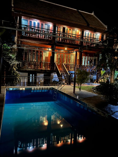 NamKhan Riverside, Luang Prabang, Laos