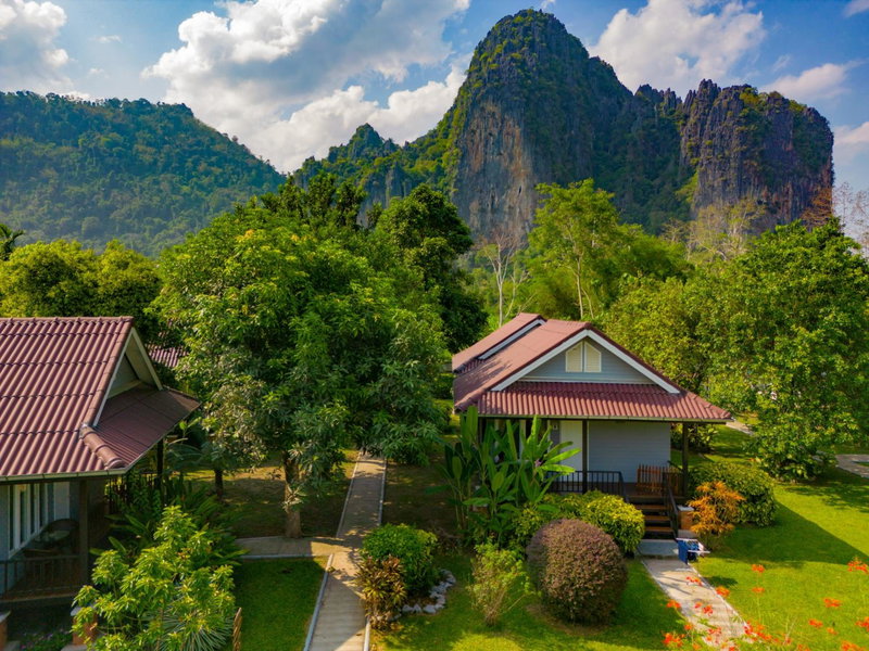 Bearlinbungalow, Vang Vieng, Laos