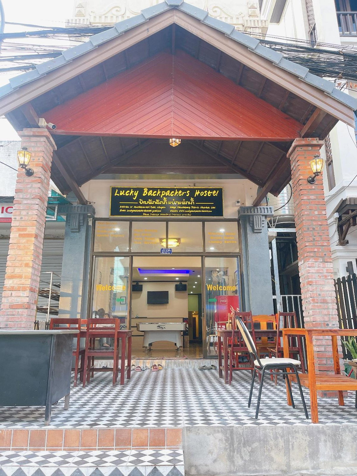 Lucky Backpacker Hostel, Laos