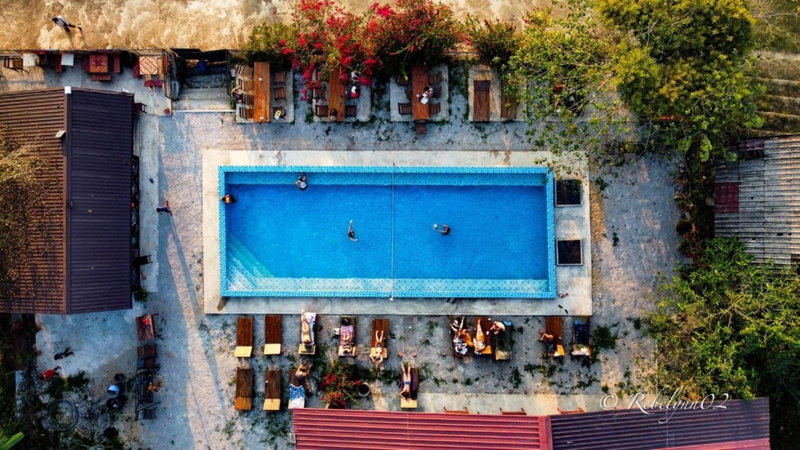 Riverside Garden Hostel, Vang Vieng, Laos