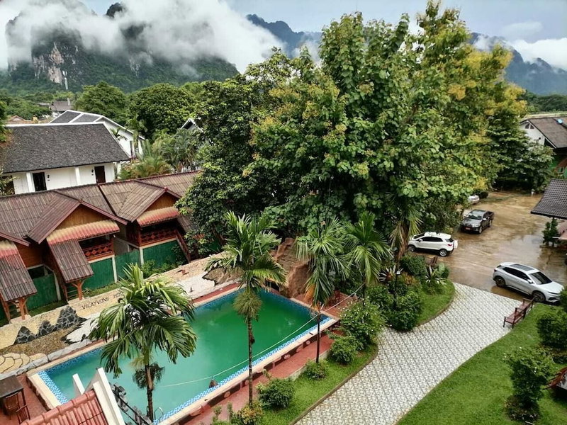 Vilayvong Hotel, Vang Vieng, Laos