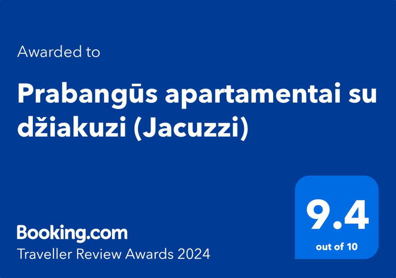 Prabangūs apartamentai su džiakuzi (Jacuzzi), Klaipeda, Литва