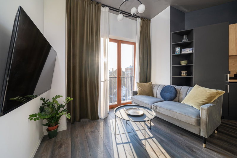 Cosy studio apartment in Ridzenes residence, Rīga, Latvia
