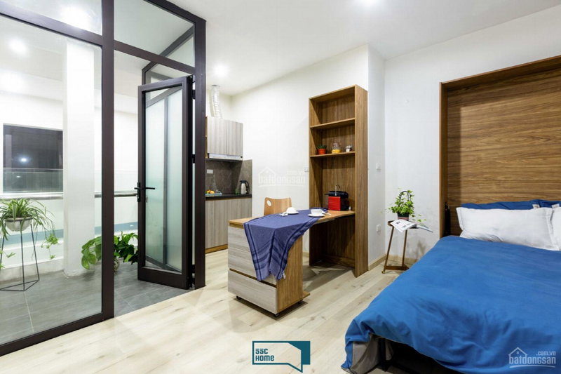 Apartment for rent in Hanoi, Vietnam · 55C Alley 55/24 Hoang Hoa Tham Street · 2 rooms, 2 baths