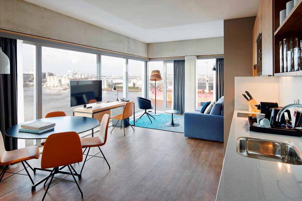 Отель · Residence Inn by Marriott Amsterdam Houthavens, Amsterdam