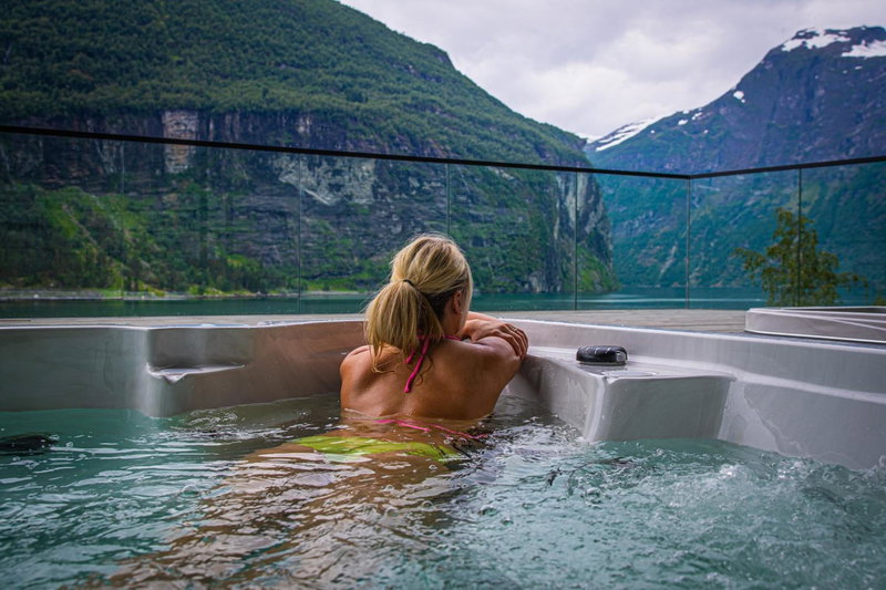 Grande Fjord Hotel, Geiranger, Norwegen