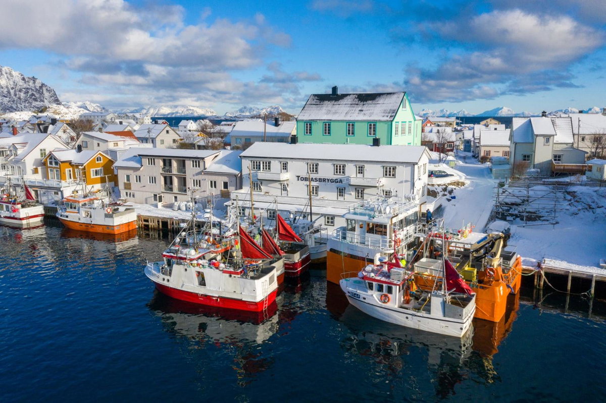 Hotel · Tobiasbrygga, Henningsvær