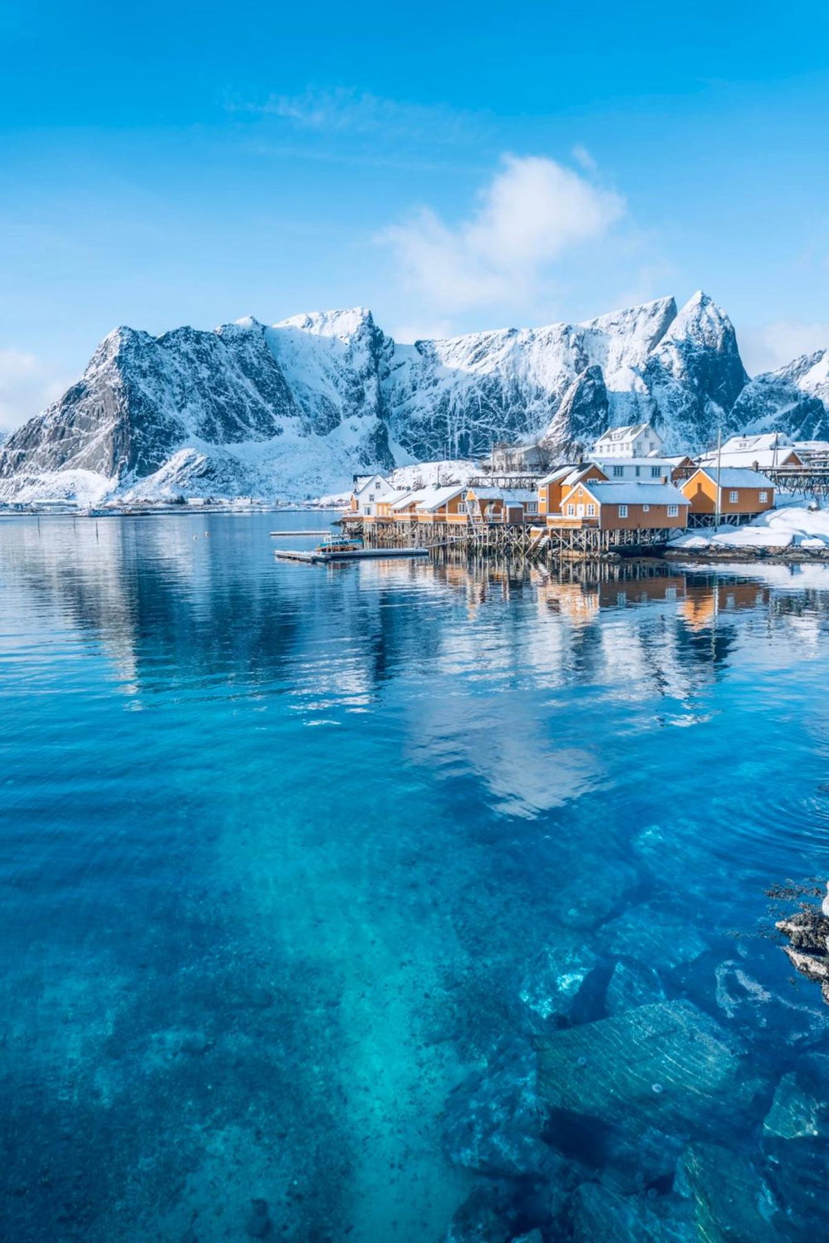 Sakrisøy Rorbuer, Noruega
