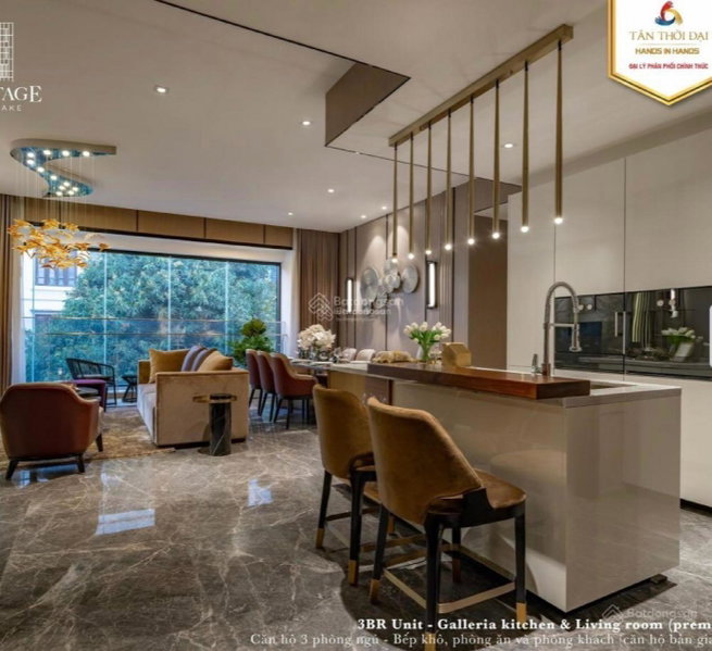 Apartment for sale in Hanoi, Vietnam · Heritage West Lake Project · 2 rooms, 2 baths
