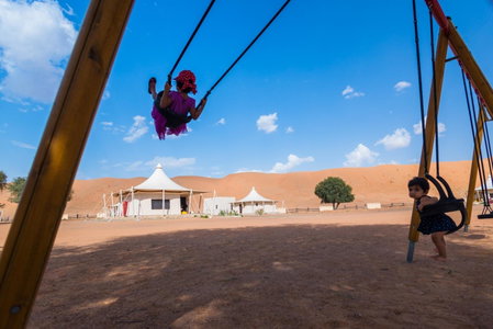 Desert Nights Resort - Inclusive of a Free Sunset Drive and Camel Ride, Shāhiq, Omán