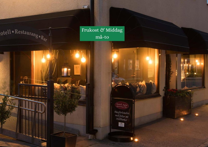 Hotell Aqva Restaurang & Bar Ett Biosfärhotell med fokus på hållbarhet, Mariestad, Suecia
