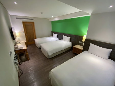 Green World Triplebeds Hotel, Taipei, 台湾