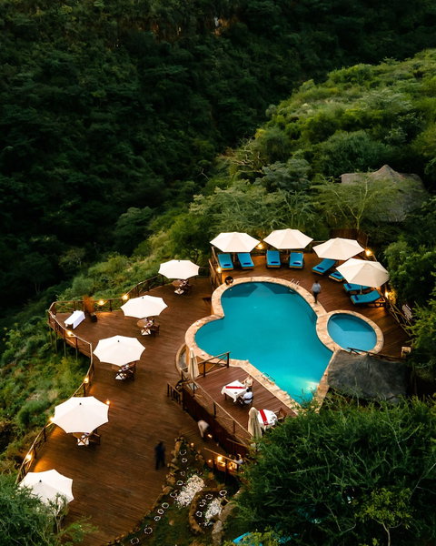 Escarpment Luxury Lodge, Arusha, Tanzanie