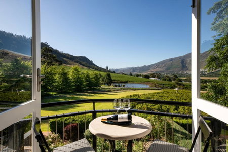 Mont Rochelle Hotel and Vineyard, Stellenbosch, South Africa