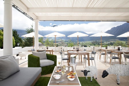 Mont Rochelle Hotel and Vineyard, Stellenbosch, South Africa