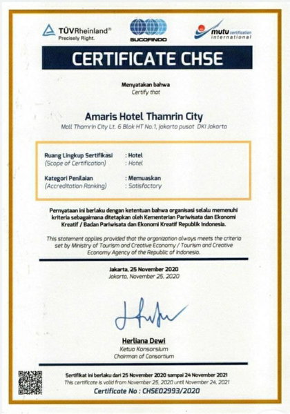 Amaris Hotel Thamrin City, Джакарта, Индонезия
