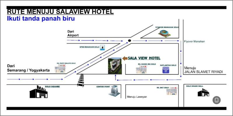 Sala View Hotel, Surakarta, Indonesien