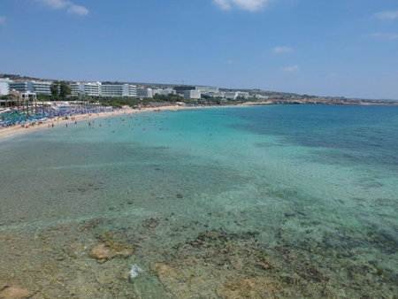 Karousos Beach Rooms, Protaras, Кипр