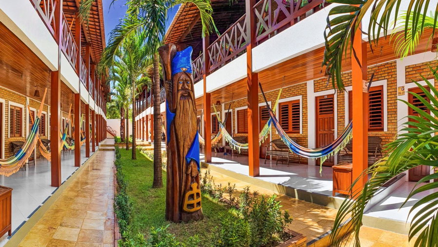 Rede Andrade Jeri Hotel, Jericoacoara, Brazil