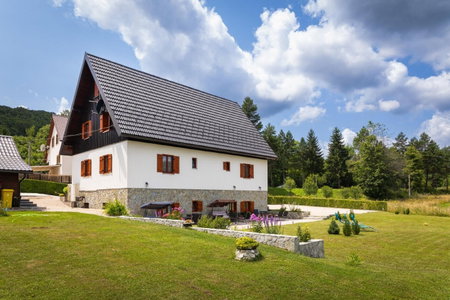 Green lakes house, Plitvička Jezera, Croacia