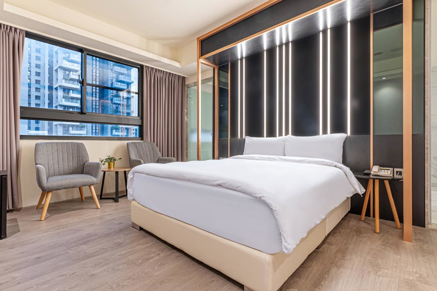 CHECK inn Taichung Qinghai, Taichung, 台湾
