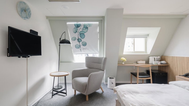 Hotel attic, Taipei, 台湾