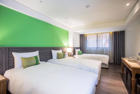 Green World Triple Beds, Taipei, 台湾