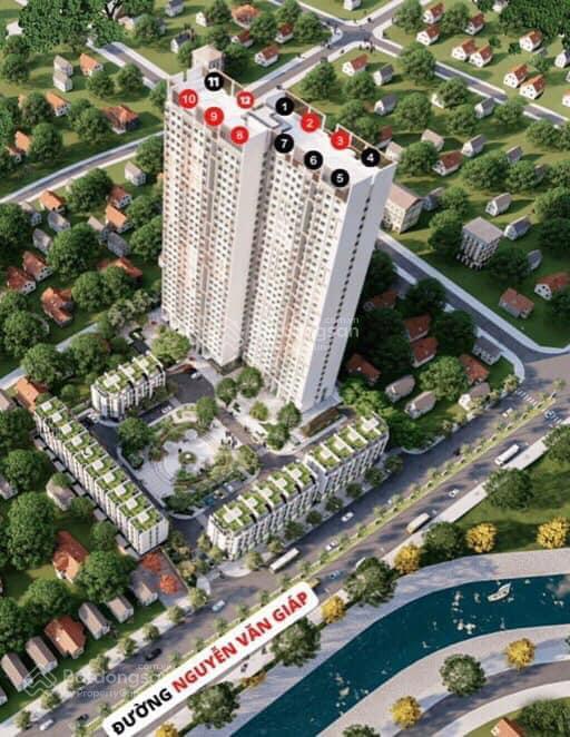 Apartment for sale in Ha Dong, Vietnam · Hoang Thanh Pearl Project · 2 rooms, 2 baths