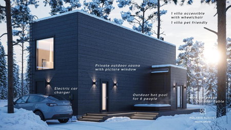Polaris Villas - Villa Deluxe, Muonio, Finland