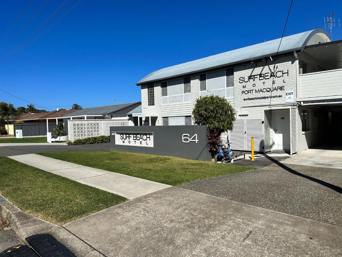 Отель · Surf Beach Motel Port, Port Macquarie