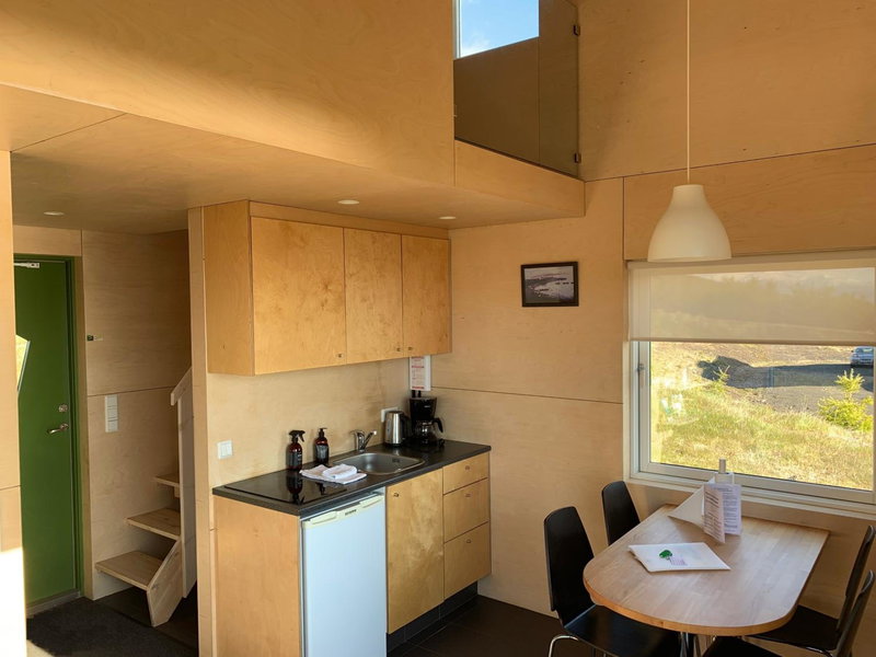 Sunnuhlid houses, Akureyri, Islande