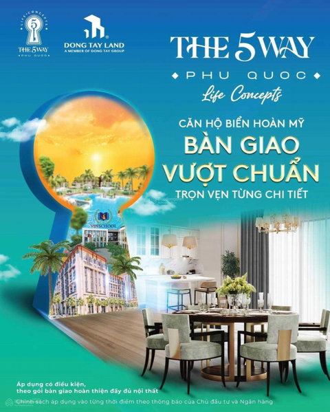 Wohnung zu verkaufen in Phu Quoc, Vietnam · The 5Way Phu Quoc Project · 1 Zimmer, 1 Bad