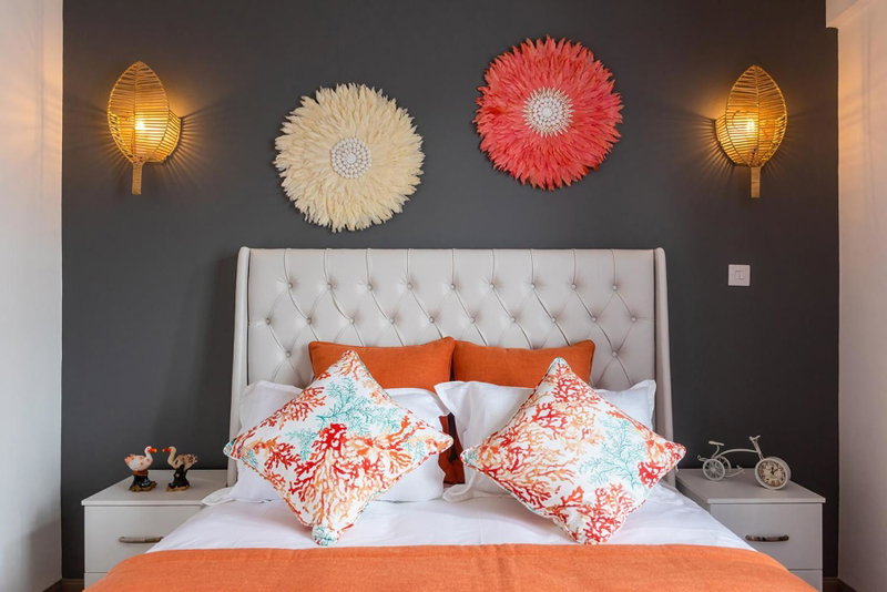 373 Wolmar Cosy and Modern Apartment- 200 metres from the Beach and Supermarkets and just next to Domaine de wolmar with views of deers and green natural p, Flic-en-Flac, Mauritius