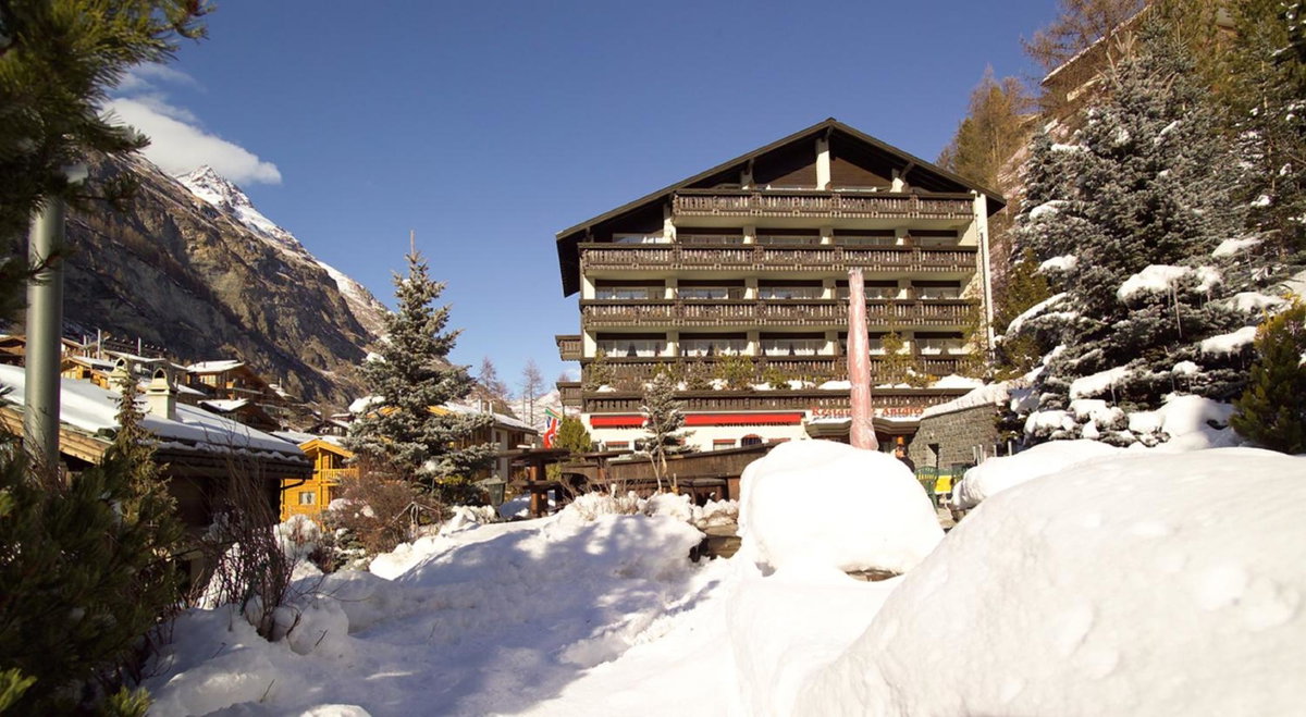 Отель · Antares Hotel, Zermatt