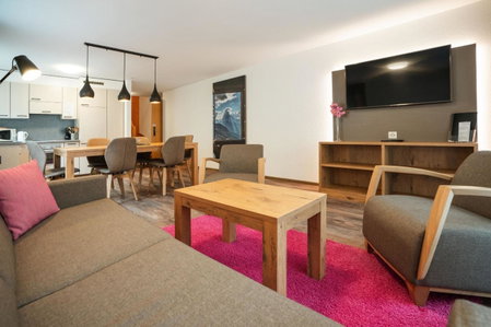 Patricia self-check-in Apartments & Spa Access at Alpen Resort, Zermatt, Швейцария