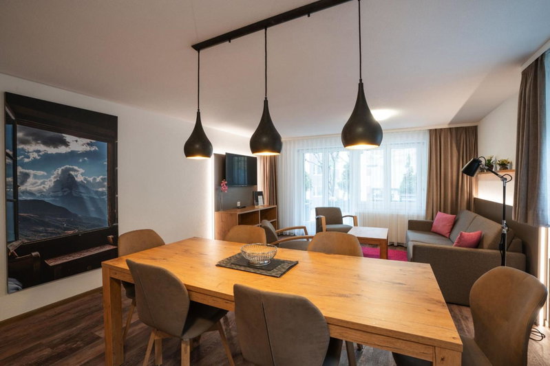 Patricia self-check-in Apartments & Spa Access at Alpen Resort, Zermatt, Швейцария