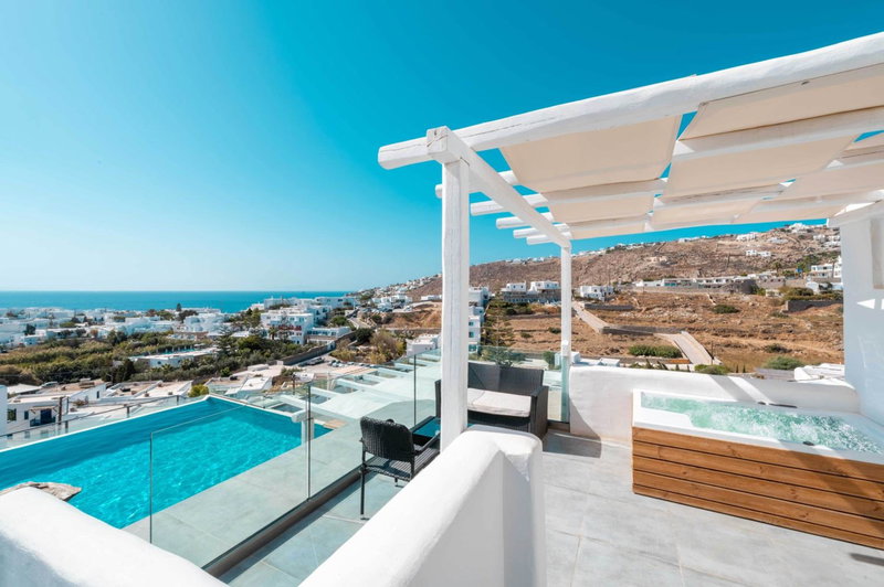 Mr and Mrs White Mykonos, Platis Yialos Mykonos, Grèce