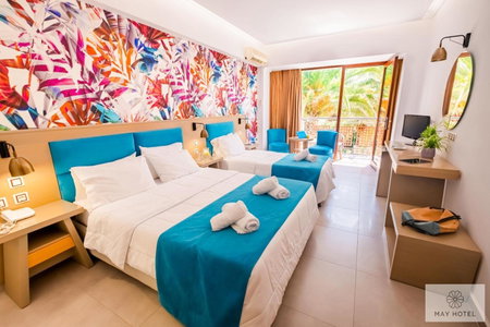 May Beach Hotel, Rethymno, Greece