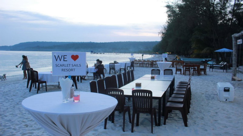 Scarlet Sails Bungalow, Koh Rong Island, Cambodge