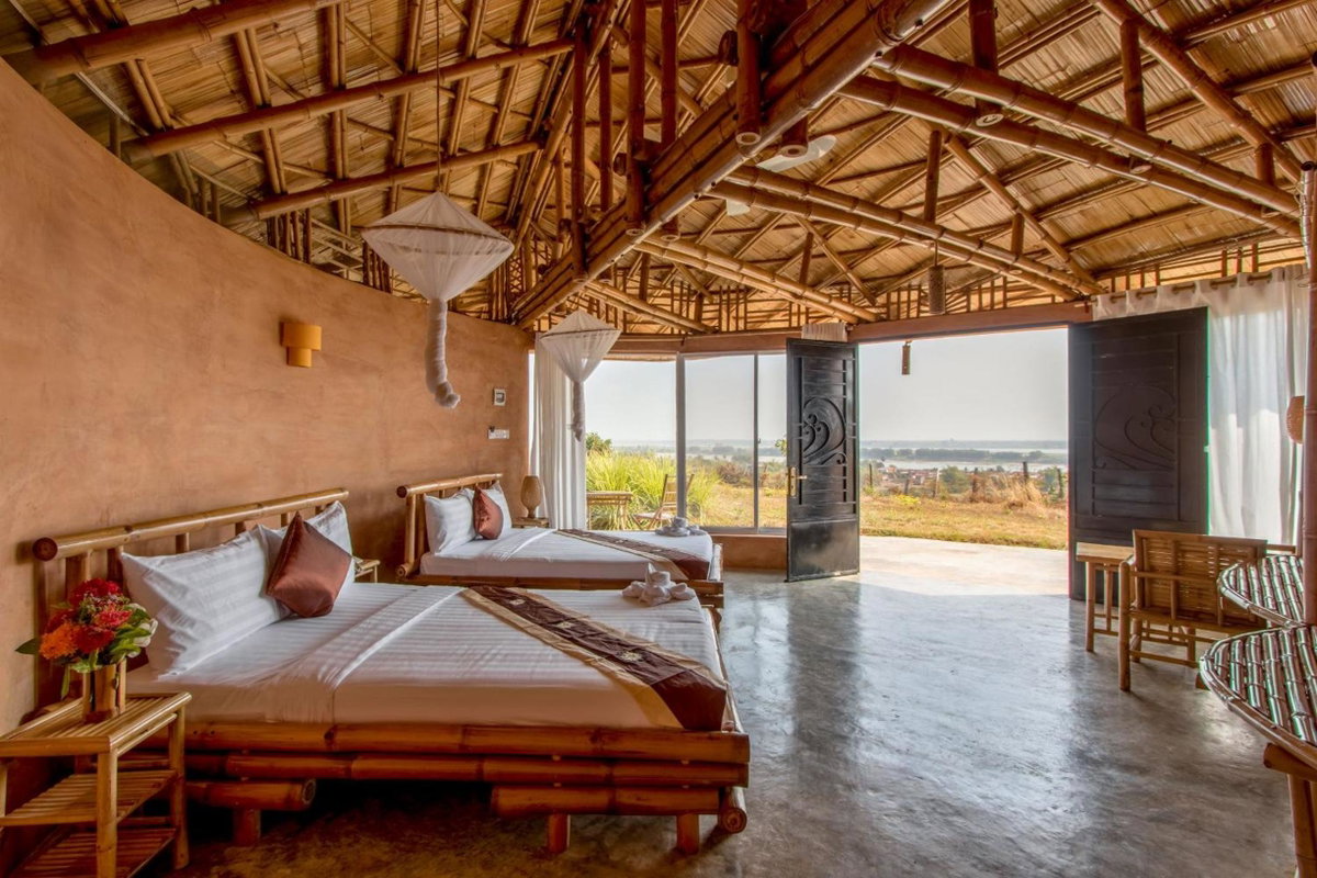 Hanchey Bamboo Resort, Cambodge