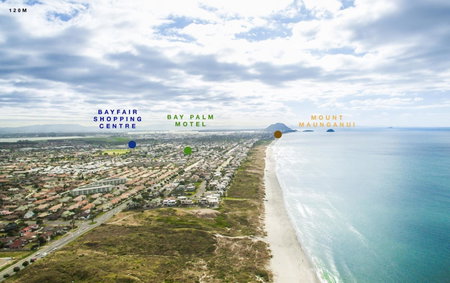 Bay Palm Motel, Tauranga, Новая Зеландия