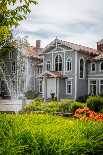 Losby Gods Manor, Lillestrom, Norwegen