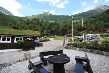 Vinje Camping, Geiranger, Норвегия