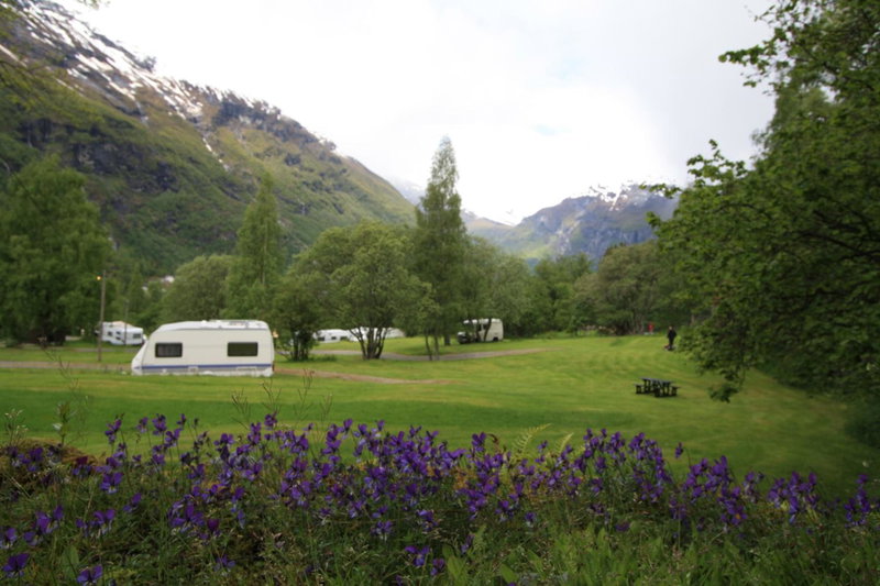 Vinje Camping, Geiranger, Норвегия